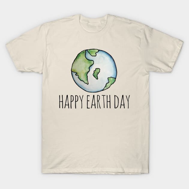 Happy Earth Day T-Shirt by bubbsnugg